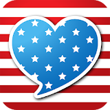 American Chat: Flirt chat, Dating, Cupido chat icon
