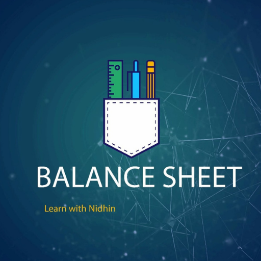 Balance sheet learning app logo