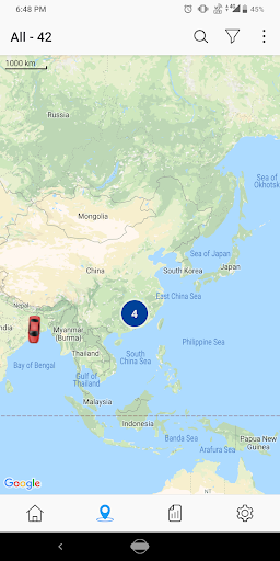 Tracktrip Screen 3
