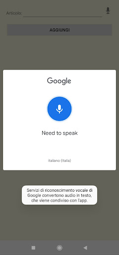 ListaSpesa Screen 2