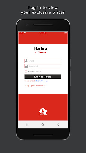 Android application Harbro screenshort