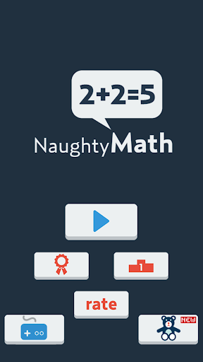 Android application Naughty Math screenshort