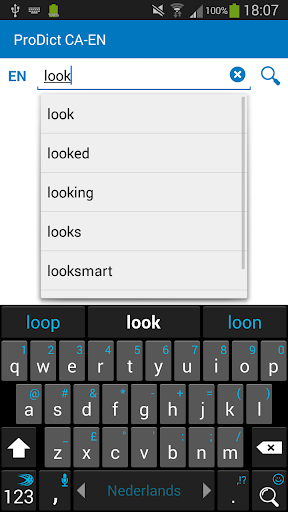 Android application Catalan English dictionary screenshort