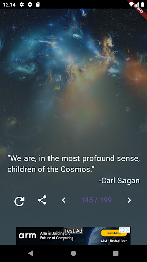 Carl Sagan Quotes Screen 3