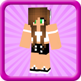 Skins for minecraft pe girl icon