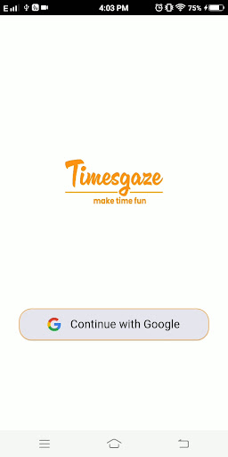 Android application TimesGaze screenshort