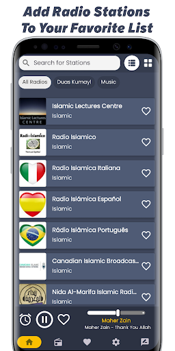 Qur'an Radios - All Qur'an Fm Screenshot 2 - AppWisp.com