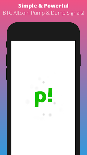 Android application Pumpei! BTC Crypto Pump Finder screenshort