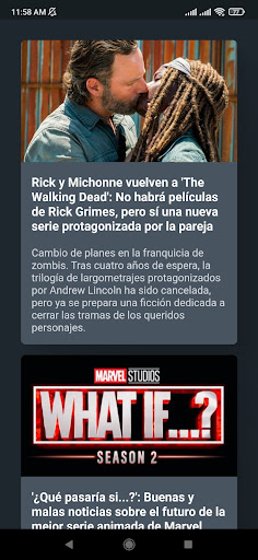 Android application Series Plus Latino screenshort