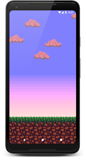 Pixel Time Wallpaper Screen 2