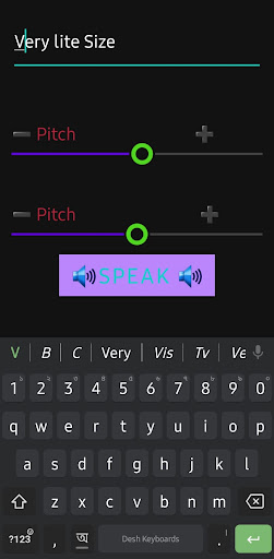 Text To Speech Lite Screen 3