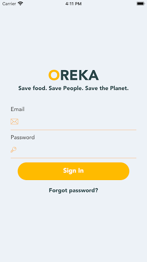 OREKA Delivery Screen 2