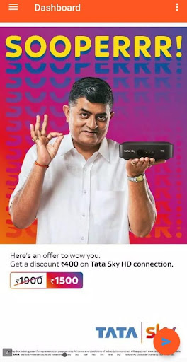DTH Service: For All Dish Screen 2