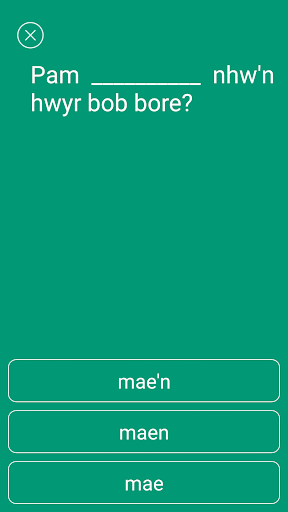 Ap Cywirdeb Iaith Screen 3
