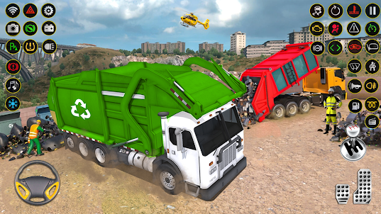 Trash Truck Sim Classic Game