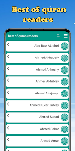 Listen to best of Quran Readers 1.1.6 APK screenshots 2