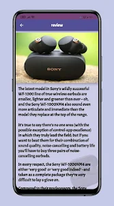 Sony wf-1000xm4 Guide