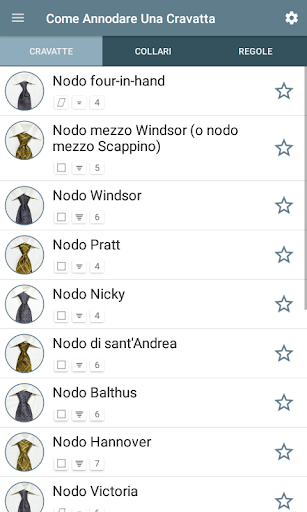 Anteprima dell'app