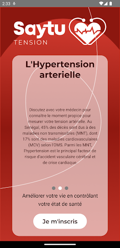 Saytu Tension Patient Screen 2