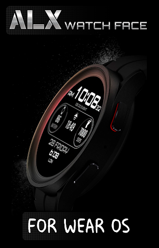 ALX09 LCD Digital Watch Face