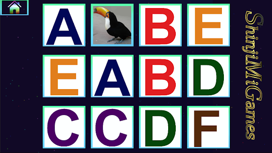Memória ABC Aprenda o alfabeto
