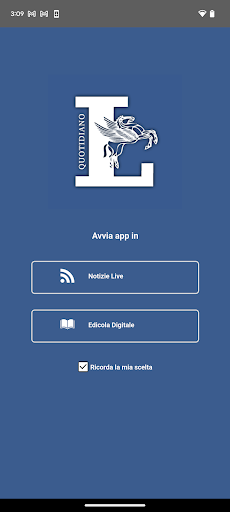Android application Libero Quotidiano screenshort