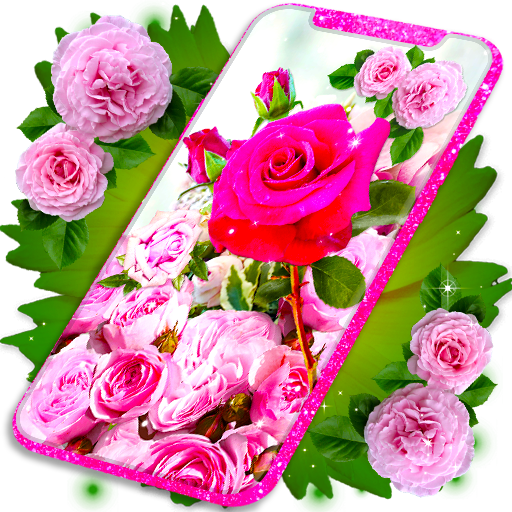 Pink Rose Live Wallpaper Parallax 4k Wallpapers Google Play のアプリ