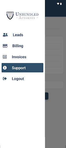 Unbundled Attorney Screen 2