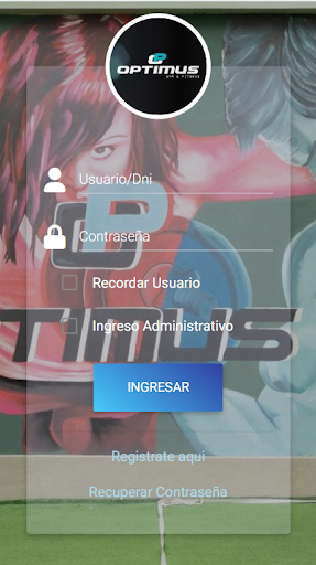 Android application Optimus screenshort