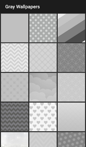 Android application Gray Wallpapers screenshort