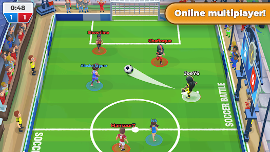 Jogo de Futebol Multiplayer para Celulares Android - Score! Match – Futebol  PvP - Explozão Gamer
