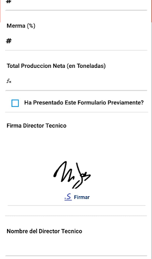 Android application Field Pampa Energia screenshort