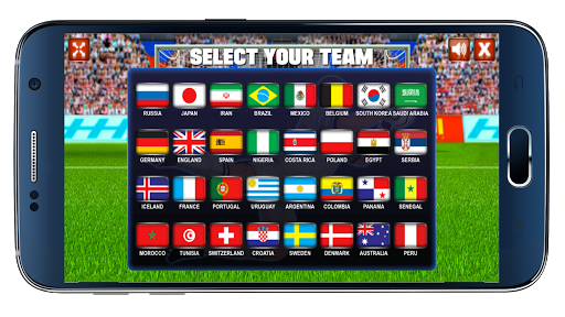 Penalty soccer (Offline) Screen 2