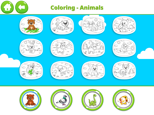 Screenshot of Coloring Pages for Kids