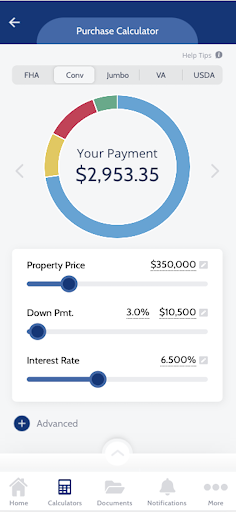 Blevins Home Mortgage Screen 2