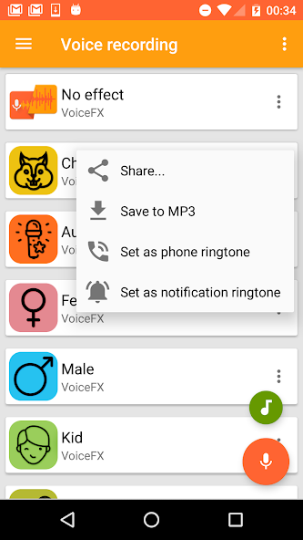 VoiceFX - Voice Changer with v banner