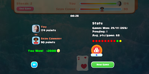 TriPeaks Solitaire Multiplayer Screen 3