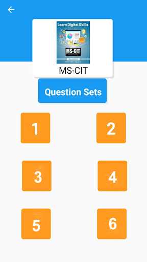 MSCIT, Tally MCQs & theory Screen 3