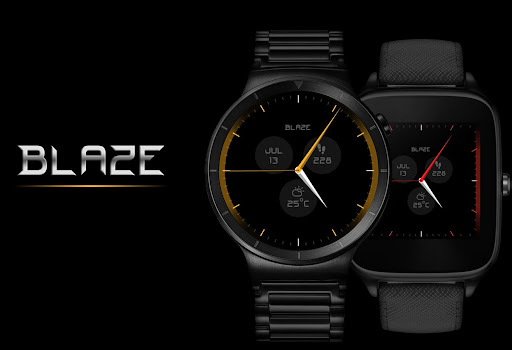 Android application Blaze Watch Face screenshort