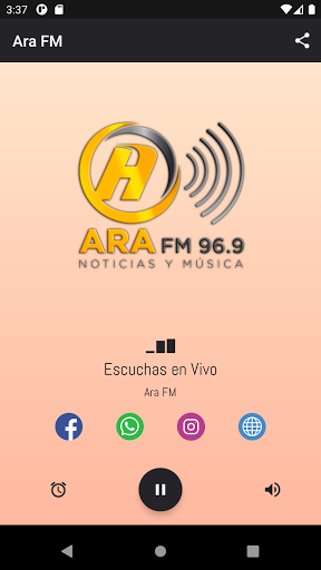 Ara FM - Coronel Oviedo Screen 2