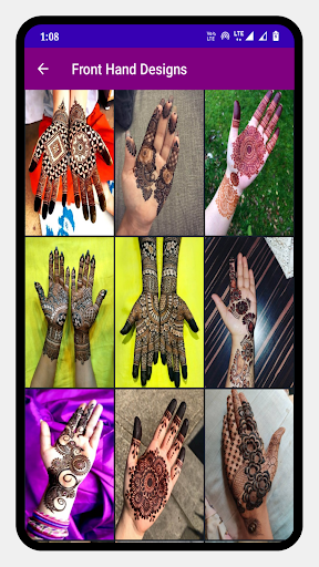 Beautiful Mehndi Designs Screenshot