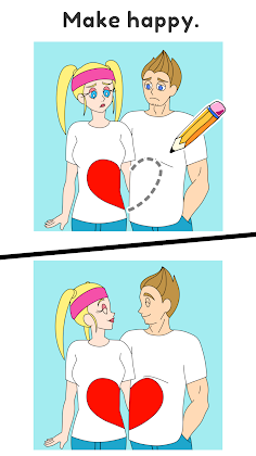 Draw Happy Fitness : Fun Game - Screenshot 1