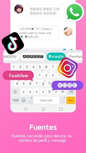 Teclado Emoji Facemoji & Fonts APK/MOD 5