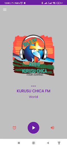 Android application Radio Kurusu Chica 104.5 FM screenshort