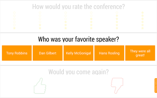 Insta Survey Gather customer