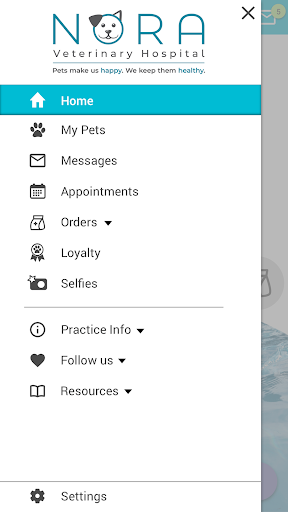Nora Veterinary Hospital Screen 2