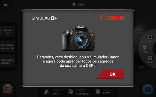 Simulador de Câmeras Canon