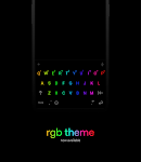 screenshot of Chrooma Keyboard - RGB & Emoji Keyboard Themes