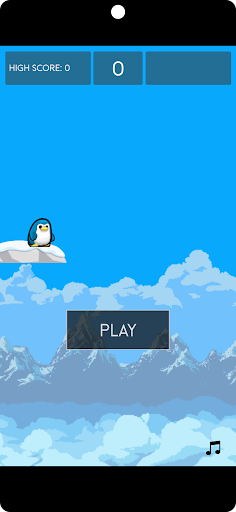 Android application Penguin Power Flight screenshort