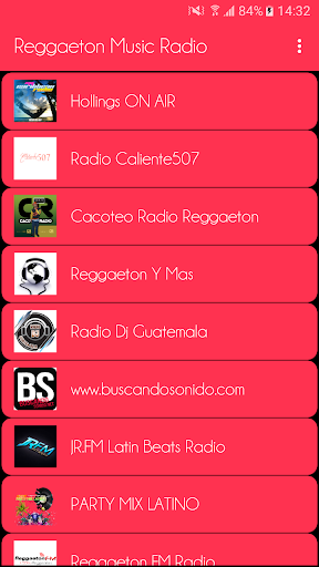 Android application Reggaeton Music Radio screenshort
